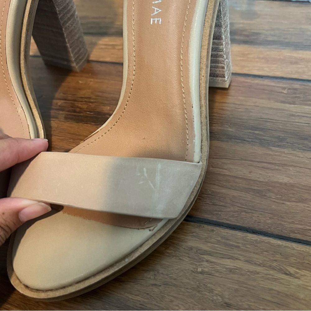Alias Mae Addax Natural Leather Heels 38 - Picture 4 of 8